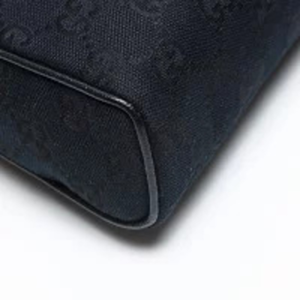 Gucci GG Canvas Clutch Handbag Black - Picture 6 of 13